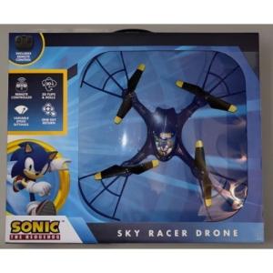SEGA SONIC Sky Racer Drone Remote Controlled Quadcopter 3D Flips Variable Speed