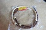 NEW over under 4 ft raw hide leather braided whip Showman barrel racing horse