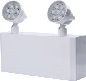 Remote-Controlled Emergency Lights, 700 Lumens, 6V Battery Pack, 2x5W