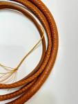 Handmade Genuine Kangaroo Hide Leather Bullwhip 12ft Long Indiana Jones Tan Whip
