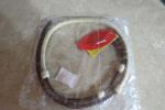NEW over under 4 ft raw hide leather braided whip Showman barrel racing horse