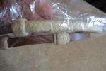 NEW over under 4 ft raw hide leather braided whip Showman barrel racing horse
