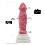 Dildos7.4 Inch Fantasy Dong Suction Cup Lifelike Fishbone Texture Women Toy