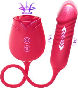 For Rose-Sucking-Vibrator-Nipple-Clit-Oral-Women-Rechargeable-Toy-use Lubricants