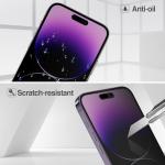 3X For iPhone 17 16 15 14 13 12 11 Pro Privacy Tempered Glass Screen Protector