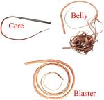 Handmade Leather Bullwhip 4–16 Feet Long 16 Plaits Indiana Jones Inspired