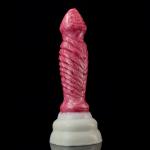Dildos7.4 Inch Fantasy Dong Suction Cup Lifelike Fishbone Texture Women Toy