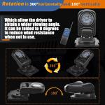 Versatile 360° Remote-Controlled LED Searchlight for Trucks & Boats,  Rated