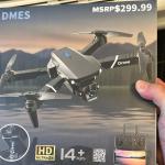Drone P13 Four Axis Aerial Drone Remote-Controlled Toy Black 14+