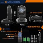 Versatile 360° Remote-Controlled LED Searchlight for Trucks & Boats,  Rated