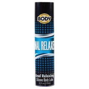 Body Action Anal Relaxer Silicone Lube Natural Oils Personal Lubricant .5oz