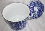 Golden Rabbit Cobalt Swirl 8 Quart Stock Pot ~ New ~