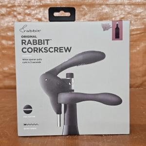 Original White Rabbit Corkscrew Wine Opener Set
