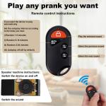 Remote Controlled Prank Noise Maker Sets, Fart Cricket Noise Makers Hidden Prank