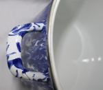 Golden Rabbit Cobalt Swirl 8 Quart Stock Pot ~ New ~