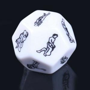 12 sides Dice Couple Love & Sex Foreplay Adult Game Funny Toy Set Party