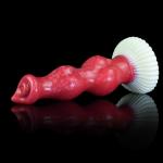 7" Fantasy Monster Dildoes Silicone Anus Plug Soft Adult Toy Use Lubricant