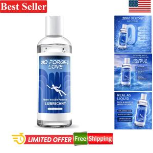 Non-Sticky Water-Based Intimate Gel for Couples - Easy Clean & Toy Compatible