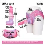 Hollow Soft Silicone Fantasy Penis Extender Pant Underwear Lesbian Panties Toys