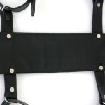 Real Leather Cowhide Wrist Cuffs BDSM Restraints Bondage Back  Neck Arms Cuffs