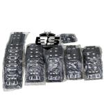 Genuine Cowhide Leather BDSM Restraint Set Includes Collar, Wrist & Ankle Cuff