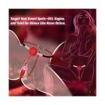 Women Couples Rose Pearl Thong Wearable Panty Vibrator, BDSM Grinding Vibrati...
