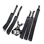 Genuine Cowhide Leather BDSM Restraint Set Includes Collar, Wrist & Ankle Cuff