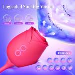 For Rose-Sucking-Vibrator-Nipple-Clit-Oral-Women-Rechargeable-Toy-use Lubricants