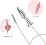 Urethral Dillator with Smooth Double Head Stainless Steel Plug Adult Toys - Cath