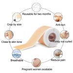 2pack Overnight Silicone Wrinkle Patches Face Anti Wrinkle Tape Forehead Neck