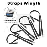 4pcs BDSM Gear Connector Leather Straps Leashes for Bed Restraints Role Play