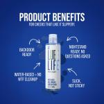 WaterBased Anal Lube for Men, Women & Couples – Personal Lubricant Safe for I...