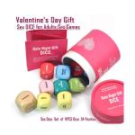 Sex Dice for Adults Sex Dice Games, Couples Toys Set of 11PCS Wooden Fun Coup...