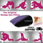 Sexy Pillow Triangle Wedge Cushion Position Binding Adults Couples Game Toys