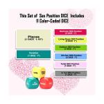 Sex Dice for Adults Sex Dice Games, Couples Toys Set of 11PCS Wooden Fun Coup...