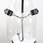 Complete BDSM Starter Kit with Anal Hook, Adjustable Neck Wrist Restraints & ...