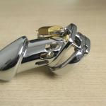 CB-6000S Male Chastity Device Bondage Gear Cage Lock 2.5" Male Restraint BDSM