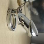 CB-6000S Male Chastity Device Bondage Gear Cage Lock 2.5" Male Restraint BDSM