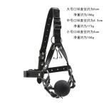 Head-Harness-Mouth-Ball-Gag-BDSM-Play-Slave-Master-Bondage-Gear Nose Hook BDSM