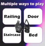 Bondage Cuffs, BDSM Wrist Cuffs Handcuffs Bondage Gear & Accessories Leather Res