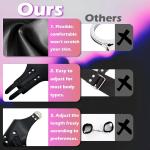 Bondage Cuffs, BDSM Wrist Cuffs Handcuffs Bondage Gear & Accessories Leather Res