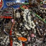 2 LB Bag Variety Of Costume Jewelry Wearable Craft Repurpose Lot 999