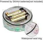 Submersible Led Lights, Submersible Waterproof RGB Change Remote Controlled Subm