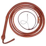 Real Leather Bullwhip 4–16 Feet Long Handmade 16 Plait Genuine Leather Bull Whip