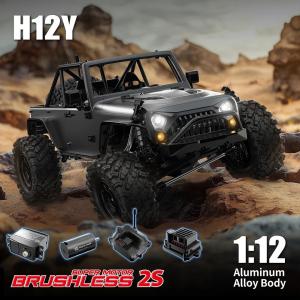 MJX H12Y RC Car 1:12 Off Road Remote Controlled Rock Crawler Brushless 2S 7.4V N