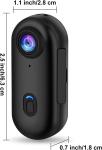 64GB 4K/1080P FHD Mini Body Camera Wearable Action Cam | POV Hands-Free Thumb-S