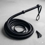 Handmade Leather Bullwhip 4 to 10 ft Long 8 Plaits  Indiana Jones Style Cracking