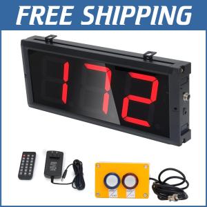 Wireless Remote Controlled LED Counter - Perfect for Events and Production