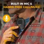 2026 Upgrade Wearable Bluetooth Speaker Clip On -15H Longer Playtime