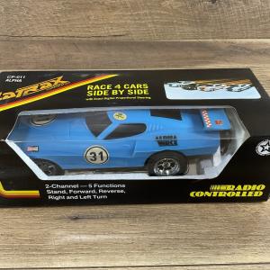 Vintage LaTrax Alpha RCX Blue #31 Remote Controlled Car CP-011 SEE DESCRIPTION